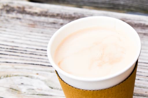 ミルクコーヒー提供イメージ
